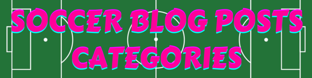 Soccer Blog Posts Categories